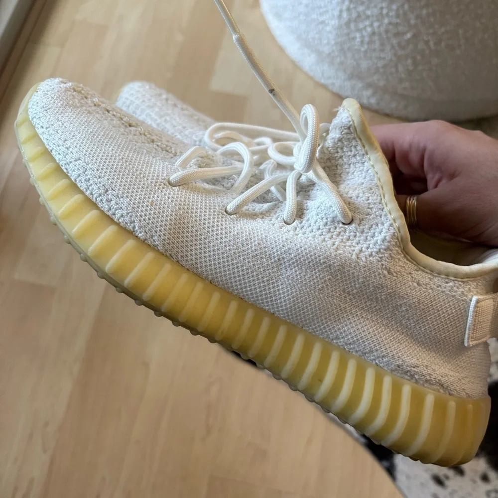 ADIDAS Yeezy‎ Boost 350 V2 Low Cream White Triple White Size 8